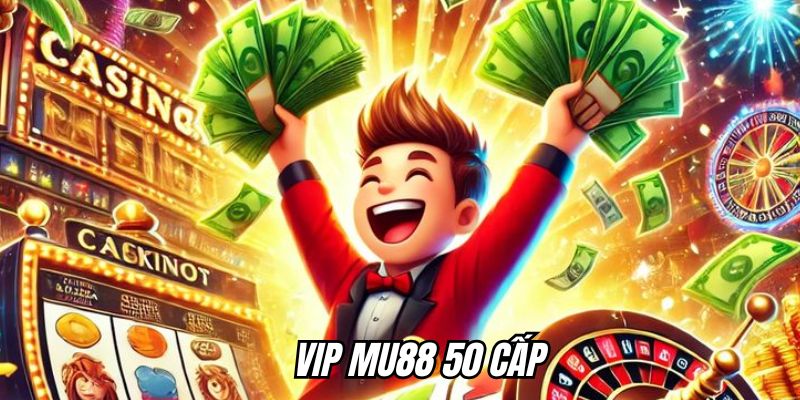 VIP MU88 50 cấp - Ưu đãi khủng, rinh thưởng liền tay